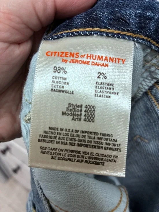 Citizens Of Humanity Medium Blue The Jagger Jeans - Picture 10 of 10